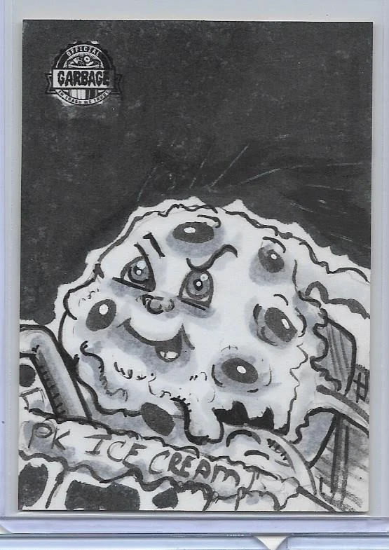 2023 TOPPS GARBAGE PAIL KIDS KRASHERS SERIES 4 SKETCH CARD 1/1 LAURICH MARSH GPK - Image 1 of 1