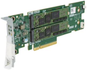 Dell EMC BOSS M.2 SSD Storage Adapter PCIe LP 061F54 + 2x 240GB M.2 SATA 0T2GFX - Afbeelding 1 van 7