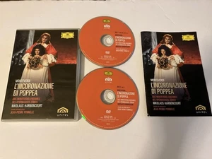 MONTEVERDI L’INCORONAZIONE DI POPPEA DVD 2005 JEAN-PIERRE PONNELLE MUSICAL OPERA - Picture 1 of 5
