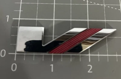 Cadillac CTS 2014 maletero trasero V emblema insignia logotipo calcomanía letra Foto 1 de 4