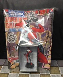 Eaglemoss DC Comics Super Hero Collection #45 Harley Quinn Figurine & Magazine - Picture 1 of 2