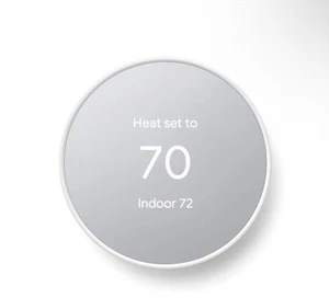 Google Nest Smart Thermostat - New in Box - Snow - GA02081-US - Model G4CVZ - Picture 1 of 10
