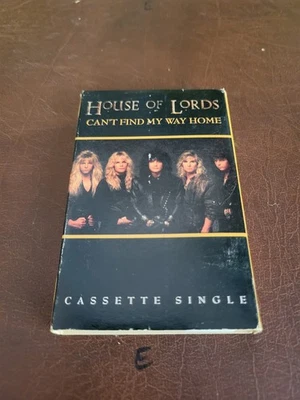 House of Lords Can't find My Way Home Кассета Сингл Промо 1990 BMG - Изображение 1 из 2