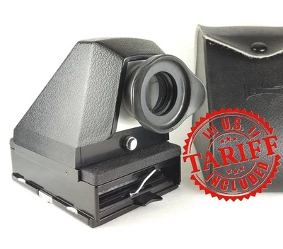 [N MINT w Case] Mamiya Right Angle Finder For Universal Press Super23 From JAPAN - Image 1 of 4