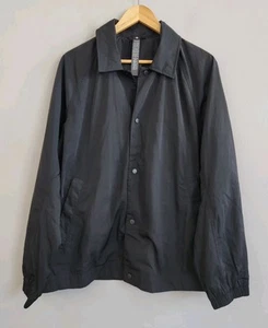 Lululemon Coaches Jacket Black Snap Button NEW LM4AS7S Men's Size Small - Picture 1 of 9