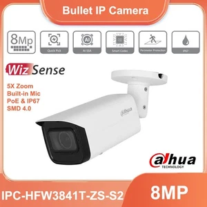 Dahua 8MP IPC-HFW3841T-ZS-S2 POE IP Camera SMD 4.0 Varifocal Lens 5Xzoom Mic - Picture 1 of 4
