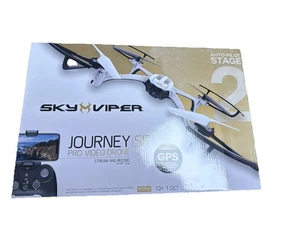 Sky Rocket Sky Viper Journey SE Pro Video Drone GPS/NAV Stream Record 720p - Picture 1 of 2