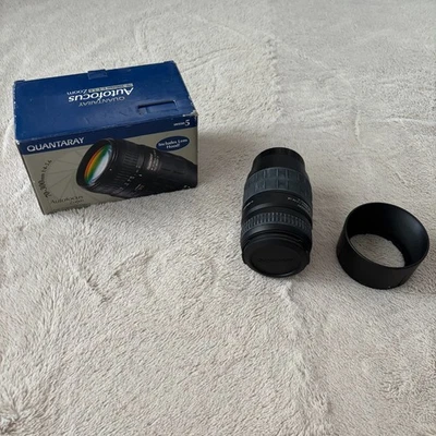 Quantaray Autofocus Zoom Lens 70-300mm F4-5.6 for Sony/Minolta AF - Image 1 of 4
