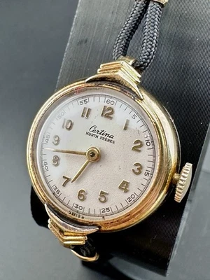 Reloj mecánico vintage Certina Kurth Freres 12K GF estilo militar *Reparación* N3 Foto 1 de 4