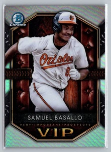 2025 Bowman Chrome #VIP-4 Samuel Basallo Prospekt - Bild 1 von 2