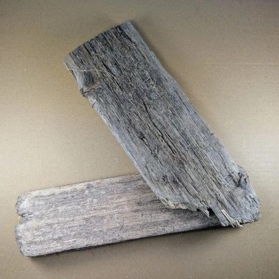 2 Treibholz Bretter Schwemmholz Planken Tischdeko Bohle Diele Platte  - Bild 1 von 3