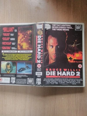 VHS tape Die hard 2 big box ex rental  - Image 1 of 2
