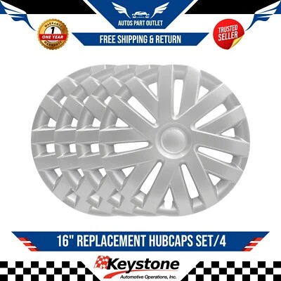 Новый 16» замены колпаки колес набор/4 для 2010-2014 Volkswagen Jetta - Изображение 1 из 2