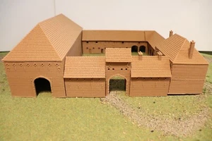 Papelotte Farm Houses Graneros Edificios + Wargaming 1815 Napoleónico 10 mm WATERLOO - Imagen 1 de 7
