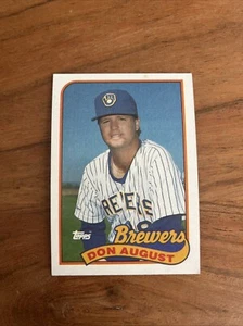 1989 Topps - #696 Don August - Foto 1 di 2