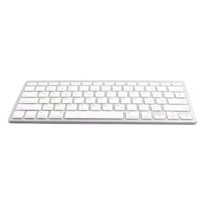 Wireless Keyboard Mini 78 Keys Ultra Thin White Computer Keyboards For Andr - Picture 1 of 36
