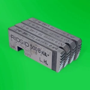 RIDGID 48945 3/4-10 UNC 500B LH HIGH SPEED BOLT DIE SET - Picture 1 of 5