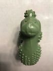 VINTAGE PLASTIC POODLE HONG KONG GREEN TOY DOG PUPPY Ornament