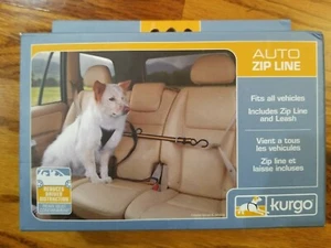 Kurgo Safety Auto Zip Line and Leash Combo K00032 - Picture 1 of 6