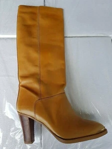 Damen Stiefel Neu echt Leder Gr.39 Schuhe mit Absatz Frauenschuh Heel Cowboyboot - Bild 1 von 7