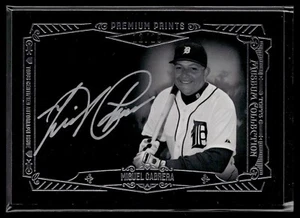 2015 Topps Museum Collection Premium Prints Autographs #PP-MC Miguel Cabrera - Picture 1 of 2