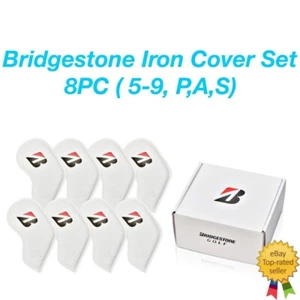 Bridgestone Golf Eisen Head Cover Set weiß 8-teilig - Original 🔸Tracking🔸 - Bild 1 von 9
