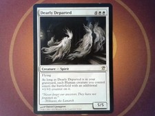 Dearly Departed - Innistrad - Magic the Gathering MtG Tracked