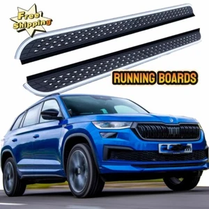 2PCS Side Step Running Boards Fits for Skoda Kodiaq 2017-2023 Nerf Bar Pedals - Bild 1 von 8