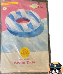 Neue Sun Squad aufblasbare Schwimmschlauch. 31 Zoll Durchmesser. - Bild 1 von 5