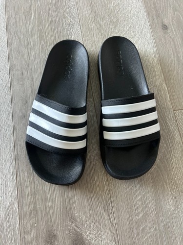 Scarpe Adidas uomo nere slide sandali taglia 8