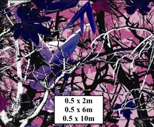 Hydrographic Water Transfer Film - Hydro Dipping Print - Purple Tree - Picture 1 of 1