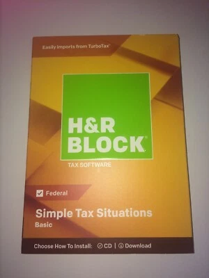 2018 H&R Block Basic | Federal Returns ONlY | Windows & Mac - Image 1 of 3