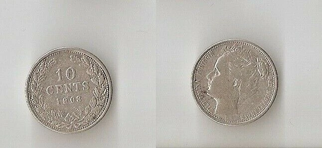 Netherlands 10 cents 1903 - Image 1 of 1