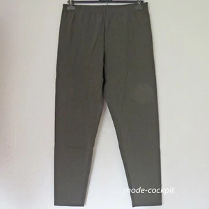 BORIS INDUSTRIES leggings dolci morbidi 40-42 (1) jersey doubleface kaki - Foto 1 di 3