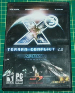 Boxed PC Game: X3 Terran Conflict 2.0 Aldrin Missions - Picture 1 of 4