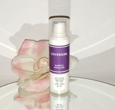 CoverGirl Simply Ageless Anti-Aging Foundation Primer Makeup Base 1oz - Image 1 of 2
