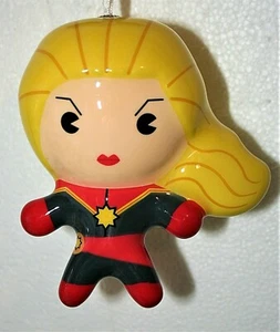 Hallmark Kawaii Marvel Comics Captain Marvel Xmas Ornament New Target Exclusive - Imagen 1 de 5