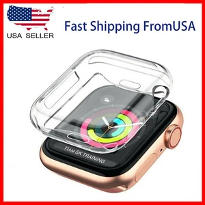 Coque pour Apple Watch Ultra 2 10/9/8/7/6 coque écran 38/40/42/44/41/45/46mm - Photo 1 sur 19