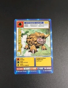 1999 Bandai Digimon Digi Battle 1st Edition #Bo-26 Jagamon - Bild 1 von 2
