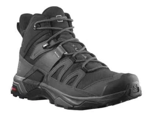 SALOMON X Ultra 4 Mid Mens 10.5 GTX Gore-Tex Hiking Boots/Shoes NEW Black - Picture 1 of 7