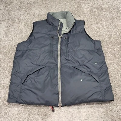 Chaleco acolchado de plumón Nautica para hombre completo doble cremallera azul 2X-grande Foto 1 de 4