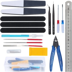 18PCS Gundam Model Tools Kit Hobby Building Craft Set per La Riparazione E Il Fi - Foto 1 di 12