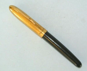 Vintage FIELDSTON Gold & Black Ball Point Pen - Picture 1 of 4