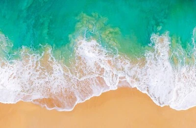 NEW BEAUTIFUL AERIAL BEACH POSTER PREMIUM WALL ART PRINT SIZE A5-A1 - Image 1 of 4