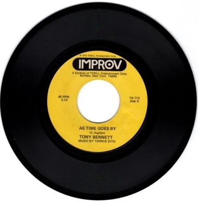 Tony Bennett - As Time Goes by / Bridges 7" 45  - Image 1 of 4