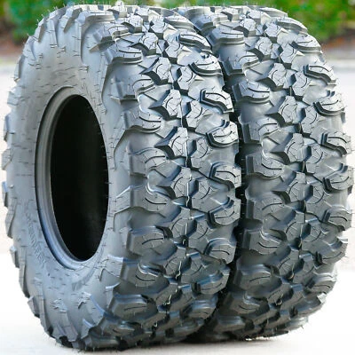 2 Tires 30x10.00R14 30x10R14 Forerunner Gotham A/T AT ATV UTV 79J 8 Ply - Image 1 of 4