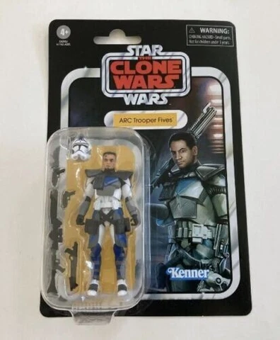 STAR WARS TVC VINTAGE COLLECTION CLONE WARS: ARC TROOPER FIVES - VC172 Cover
