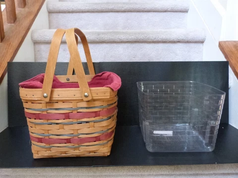 Longaberger 2007 Picnic Tote American Celebrations burgundy liner protector lot Cover