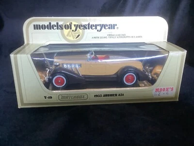 Matchbox Models of Yesteryear 1935 Auburn 851 -Y-19 -1978 Lesney made in England - Image 1 of 4