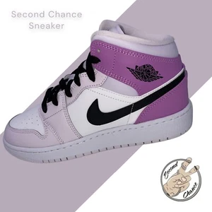 Nike Jordan 1 Mid GS Barely Grape GS Damen Sneaker Turnschuhe Neu - Bild 1 von 7